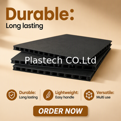quality  10mm 3000gsm Plastic Proction Plastic Sheet Fly case Hoenycomb Polypropylene Flight Panel factory