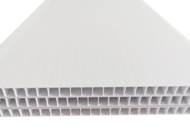 Corona Treatment White 4mm Pp Corrugated Sheet