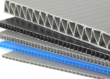 Corona Treatment White 4mm Pp Corrugated Sheet