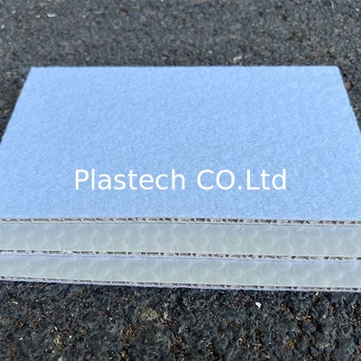 3mm 5mm non-woven fabric high chemical resistance polypropylene honeycomb panels For Building