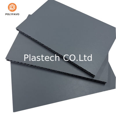 5mm Polypropylene Honeycomb Sheets Plastic Black PP Honeycomb Panel for Van Liner