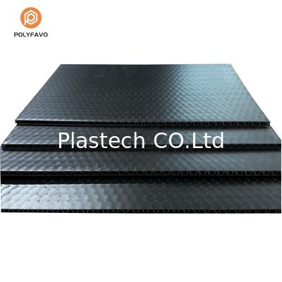 Durable ESD Plastic Honeycomb Panel PP Honeyomb Sheet For Parts Packaging
