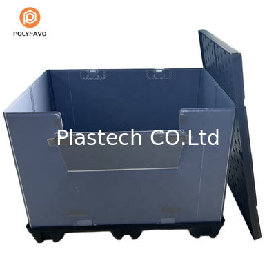 PP Honeycomb Packaging Box HDPE Pallet Sleeve Box For Logistic Transfer