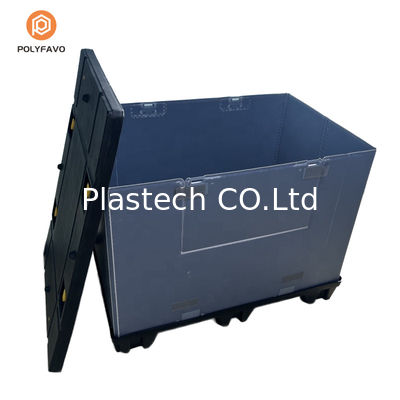 PP Honeycomb Packaging Box HDPE Pallet Sleeve Box For Logistic Transfer