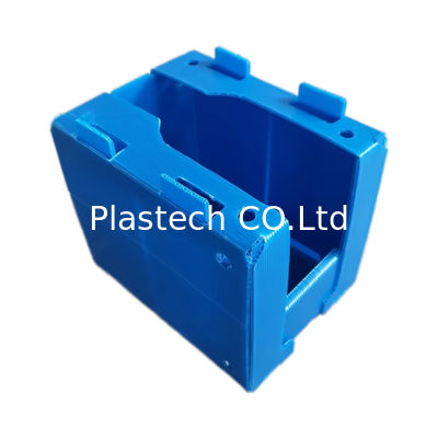 Customized Size Turnover Box Stackable Pick Bins Plastic Warehouse Parts Box Sign Board For Easy Identification