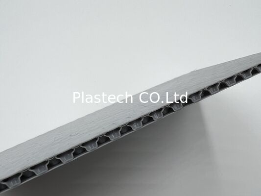 5mm 1200gsm Grey 2440x1220 4x8ft Plastic PP Honeycomb Panel for Industrial Package Box