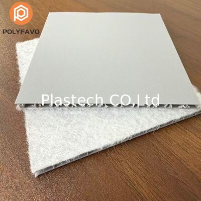 5mm 1600gsm Flame Retardant Grade V2 Polypropylene Honeycomb Board Plastic Floor protection Sheets