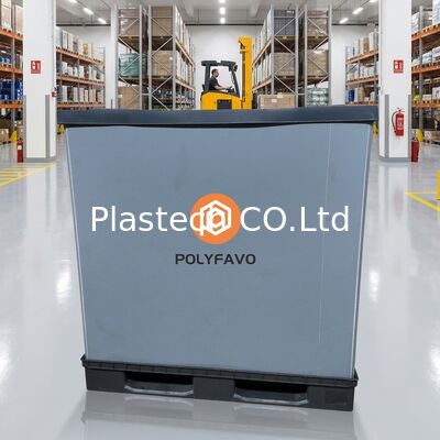 1200x800mm Logistics Packaging Shipping Boxes Storage Container PP Honeycomb Panel Sleeve Box