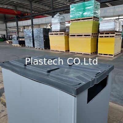 1200x800mm Logistics Packaging Shipping Boxes Storage Container PP Honeycomb Panel Sleeve Box