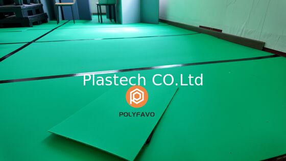 Flame Retardant Grade V2  5mm 1600gsm  PP Polypropylene Honeycomb Board Floor protection Sheets