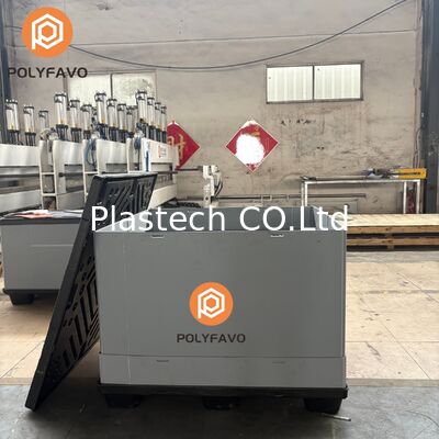 Logistics Packaging Shipping Boxes 1220 * 1140* 900 mm Plastic Storage Container Panel Sleeve Box