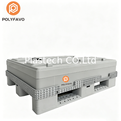 Plastic Pallet Cage Bulk Galylord Pack Pallet Sleeve Box Automotive Industrial Plastic Pallet Sleeve Box