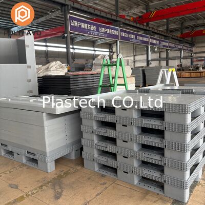 Plastic Pallet Cage Bulk Galylord Pack Pallet Sleeve Box Automotive Industrial Plastic Pallet Sleeve Box