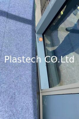U Channel Type Plastic Profile Door Sill Protector Pp Honeycomb Board With Felt Cloth Matte Surface Optional 3mm 5mm Thickness