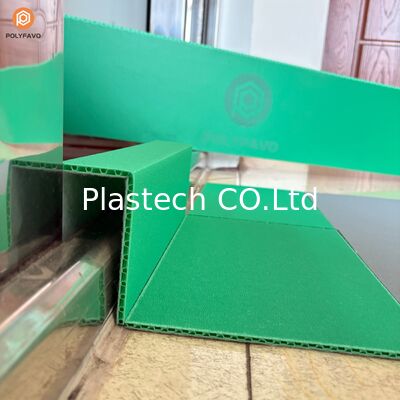U Channel Type Plastic Profile Door Sill Protector Pp Honeycomb Board With Felt Cloth Matte Surface Optional 3mm 5mm Thickness