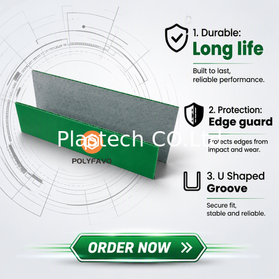 Flame Retardant Door Threshold Protector Nonwoven Covered PP Honeycomb Board Floor Threshold Ramp for Indoor Doorway