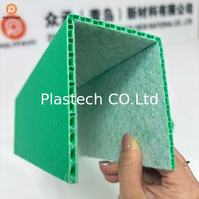 Flame Retardant Door Threshold Protector Nonwoven Covered PP Honeycomb Board Floor Threshold Ramp for Indoor Doorway