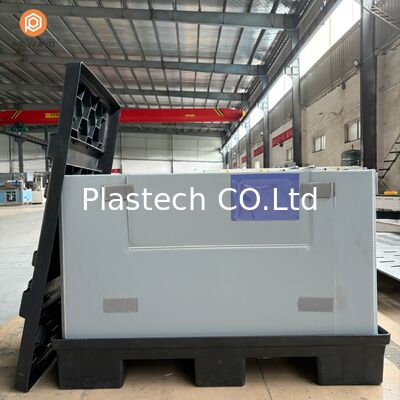 Plastic Pallet Cage Boxed Pallet Top Cover Bulk Galylord Pack Pallet Sleeve Box Cheap Pallet Boxes