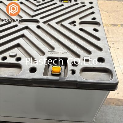 1220*1140*896mm Customizable Pallet Sleeve Box Manufacturer Collapsible Honeycomb Plastic Pallet Sleeve Box