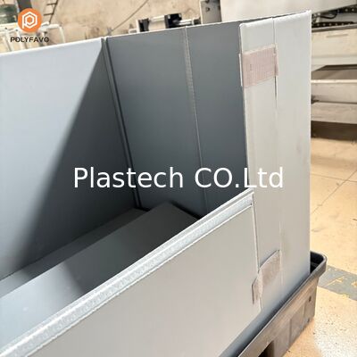  Heavy-Duty Multi-Grid Box for Factory Floor Use Stackable Plastic Organizer--Waterproof & Reusable for Warehouse Parts Storage