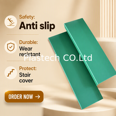  5mm Honeycomb Stair Ramp Protector with Felt Surface for Warehouse Factory Staircase Edge Cover Folded One Piece Board