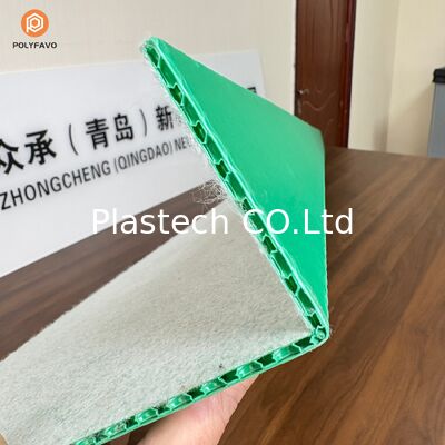  5mm Honeycomb Stair Ramp Protector with Felt Surface for Warehouse Factory Staircase Edge Cover Folded One Piece Board