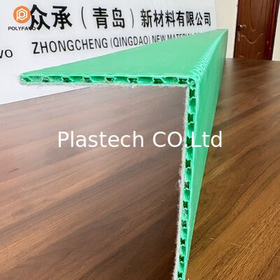  5mm Honeycomb Stair Ramp Protector with Felt Surface for Warehouse Factory Staircase Edge Cover Folded One Piece Board