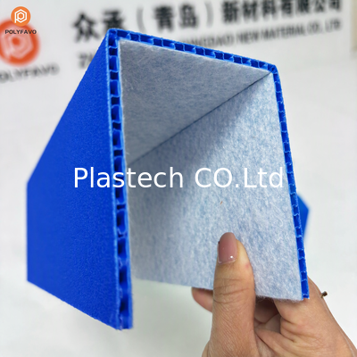 Fire Retardant PP Honeycomb Threshold Cover Non Woven Fabric Anti Slip Surface Lightweight Durable Doorway Floor Protection