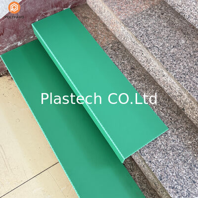 Fire Retardant 5mm Stair Tread Protector PP Honeycomb Board Felt Anti Slip Surface One Piece Bent Design Lightweight Durable 