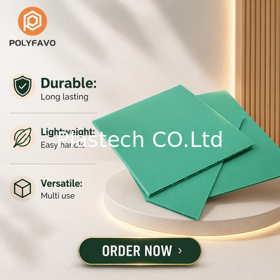 Zhongcheng 5mm pp Floor Coverings Floor protection Felt Backing Honeycomb Board