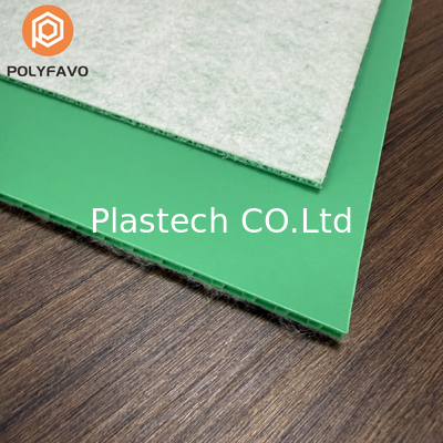 Zhongcheng 5mm pp Floor Coverings Floor protection Felt Backing Honeycomb Board