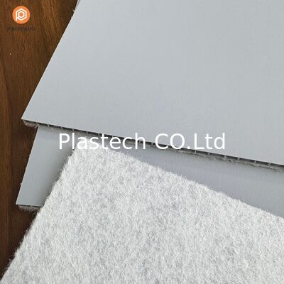 Zhongcheng 5mm Temporary Cover Plates pp protection Floor protection Felt Backing Honeycomb Board