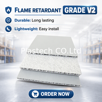 Zhongcheng 5mm Polypropylene Plastic Flooring Floor protection Felt Backing Honeycomb Board