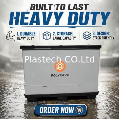 Plastics Boxes Storage Container1220x1140mm Collapsible Plastic Pallet Honeycomb Sleeve Box