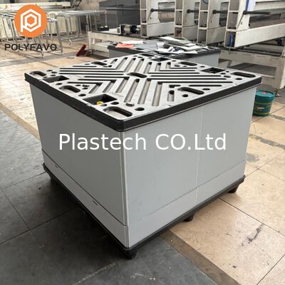 Plastics Boxes Storage Container1220x1140mm Collapsible Plastic Pallet Honeycomb Sleeve Box