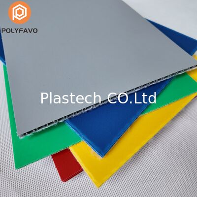 Zhongcheng 5mm Plastic Flooring Protects Board pp Floor Coverings Plastic Sheets with Felt Honeycomb Board