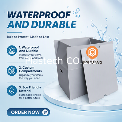 Honeycomb Board Box Soft-Touch Integrated Protective Lining PP Box Plastic Crates