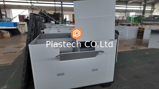 Storage Plastics Boxes Customizable Plastic Storage Container Sleeve Pallet Box