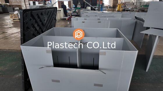 Storage Plastics Boxes Customizable Plastic Storage Container Sleeve Pallet Box