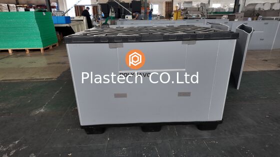 Storage Plastics Boxes Customizable Plastic Storage Container Sleeve Pallet Box