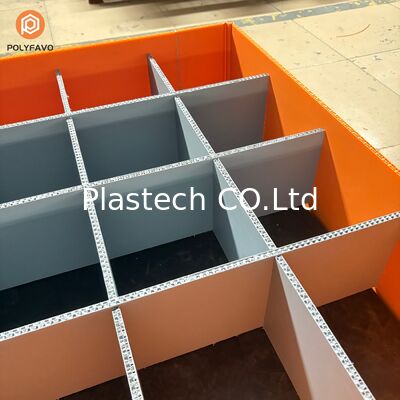 Custom Drawing Design Collapsible Bulk Box, 10mm 12mm Wall Thickness 500kg Static Load, Foldable Stackable with Lid and Base