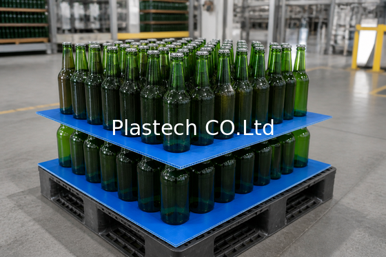 Bottle Tray Cellular Polypropylene Sheet, PP Hollow Board Bottle Divider, Wine Bottle Packaging Insert Tray, Lightweight