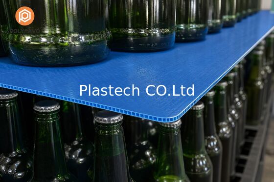 Bottle Tray Divider Cellular Polypropylene, PP Hollow Sheet Bottle Insert Tray, Lightweight Protective Wine Liquor Packaging