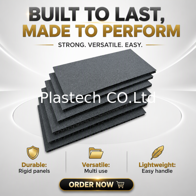 PP Sheet Honeycomb Panel for Flight Case, Polypropylene Honeycomb Sheet Case Board, Waterproof Impact Resistant Reusable