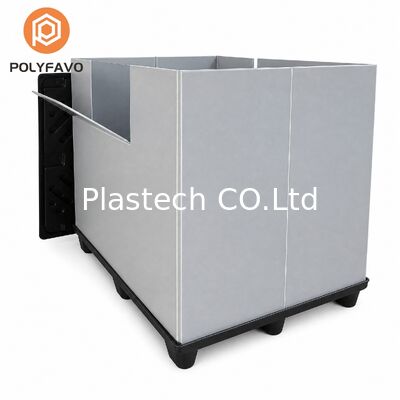 Plastic Pallet Container Foldable Crate, Reusable Collapsible Crates for Storage Cycles, Custom Color Logo Print 500kg