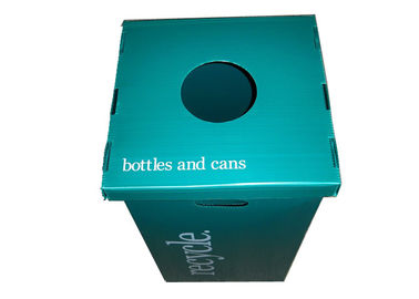 Recycling Waste Bin Foldable PP Corrugated Box