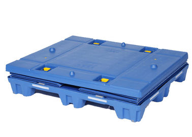 HDPE PP Pallet Sleeve Box With EPP Foam Divider Tray For Auto Sunroof